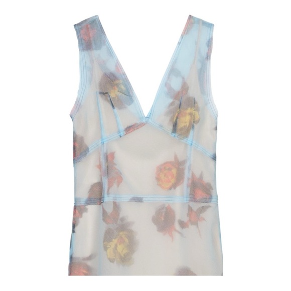 🌸 ZARA Limited Edition Mixed Printed Dress | S/S 2024 | Size S - Picture 2 of 8